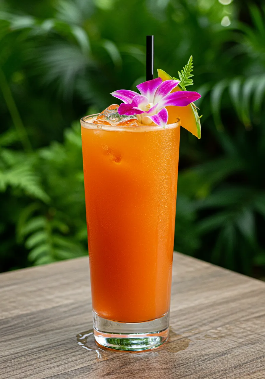 Tropical Bliss in a Glass